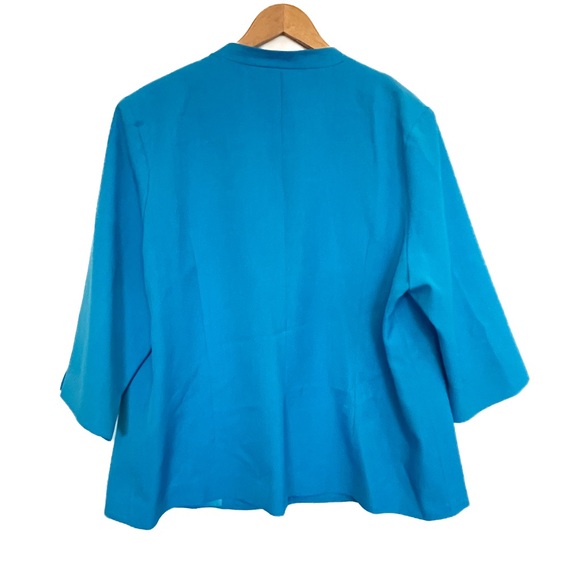 Lightweight Blue Plus Size Pantsuit - Perfect for Summer or Cruise! - Picture 5 of 9